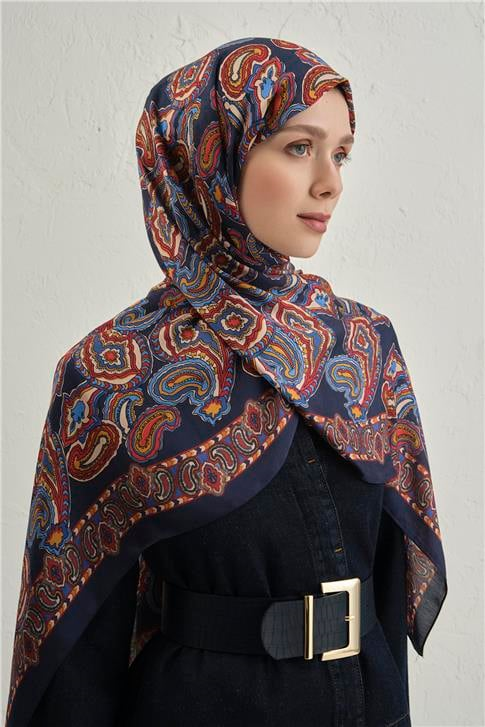 Armine Premium Pure Etnik Desen Şal 1 12