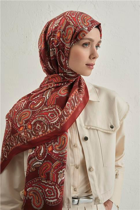 Armine Premium Pure Etnik Desen Şal 1 15