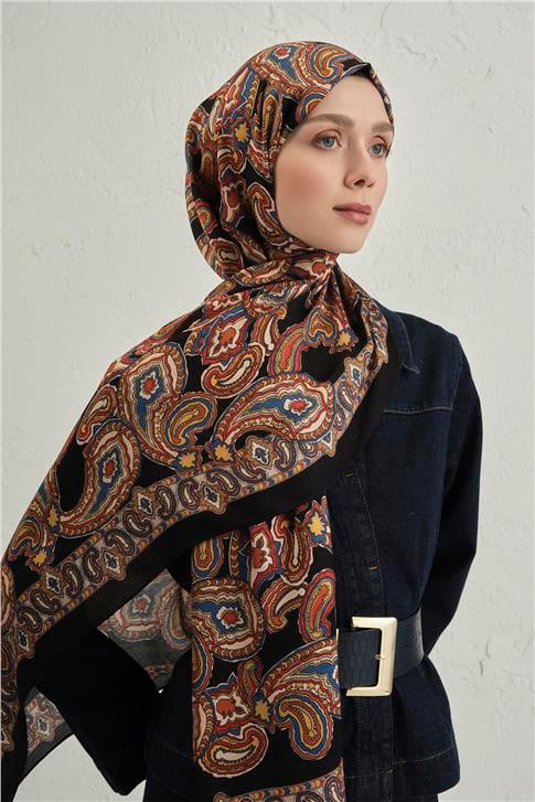Armine Premium Pure Etnik Desen Şal 1 18