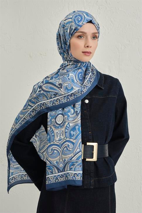 Armine Premium Pure Etnik Desen Şal 2 01