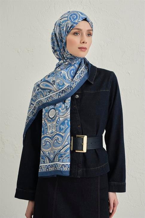 Armine Premium Pure Etnik Desen Şal 2 01