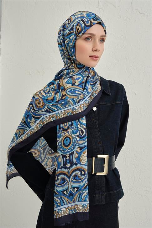 Armine Premium Pure Etnik Desen Şal 2 04