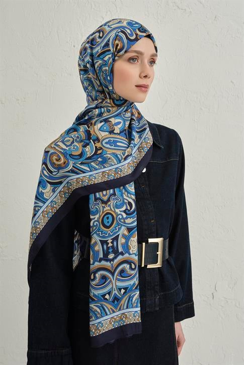 Armine Premium Pure Etnik Desen Şal 2 04