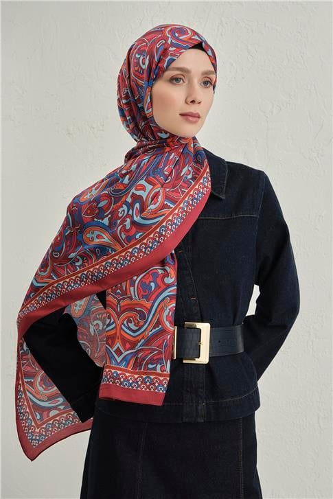 Armine Premium Pure Etnik Desen Şal 2 13