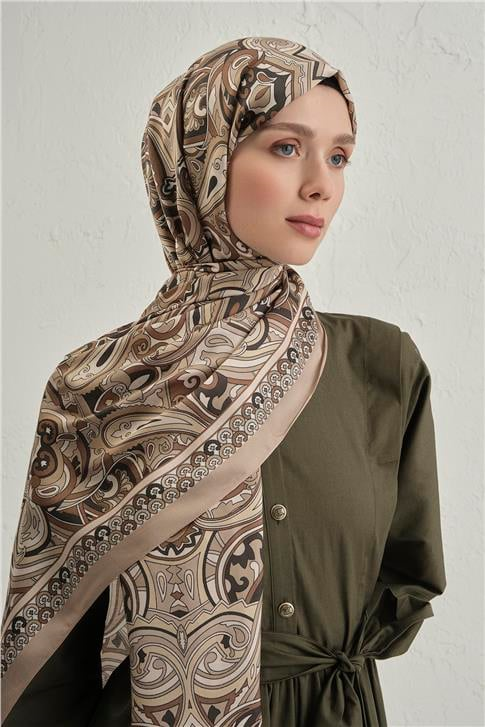 Armine Premium Pure Etnik Desen Şal 2 18 A