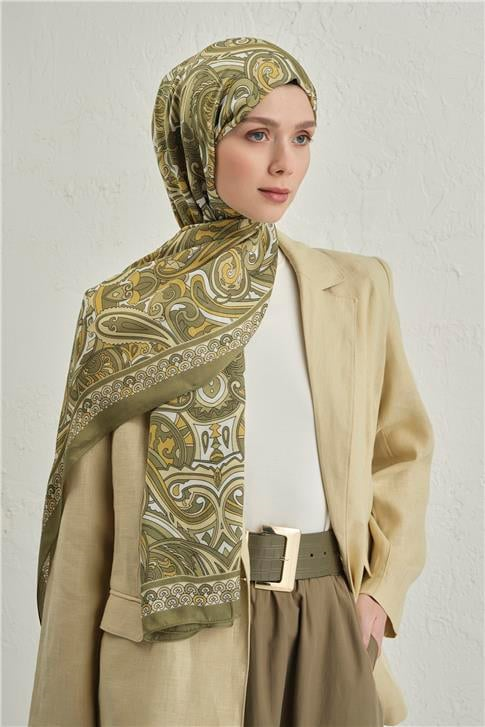 Armine Premium Pure Etnik Desen Şal 2 21