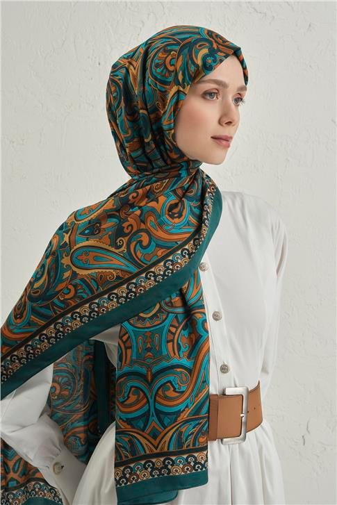 Armine Premium Pure Etnik Desen Şal 2 29