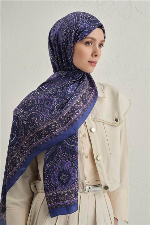 Armine Premium Pure Etnik Desen Şal 3 03