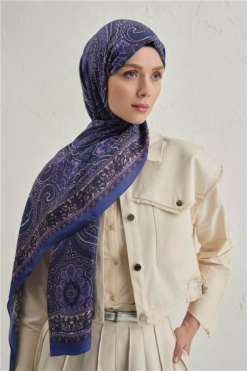 Armine Premium Pure Etnik Desen Şal 3 03