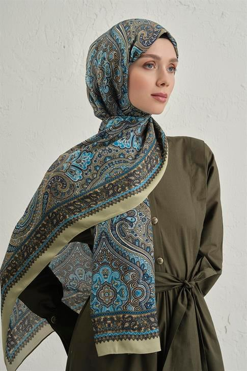 Armine Premium Pure Etnik Desen Şal 3 07
