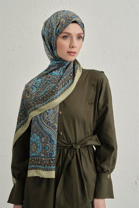Armine Premium Pure Etnik Desen Şal 3 07