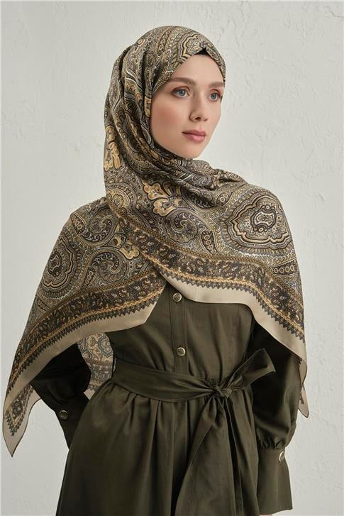 Armine Premium Pure Etnik Desen Şal 3 22