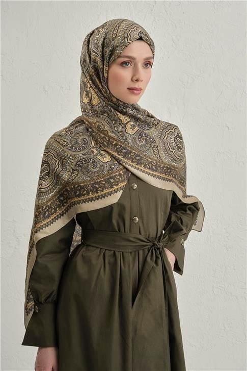 Armine Premium Pure Etnik Desen Şal 3 22