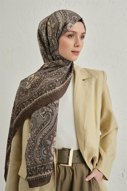 Armine Premium Pure Etnik Desen Şal 3 23