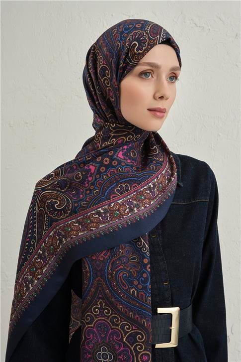 Armine Premium Pure Etnik Desen Şal 3 26
