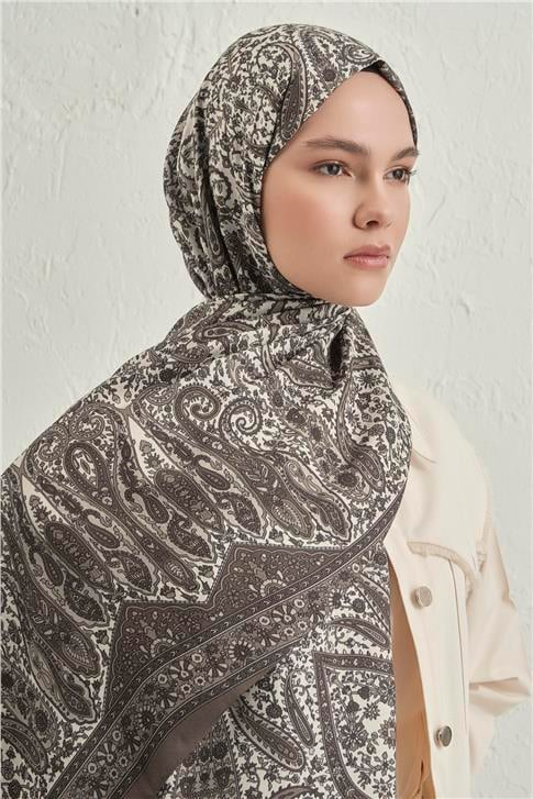 Armine Premium Pure Etnik Desen Şal 4 01