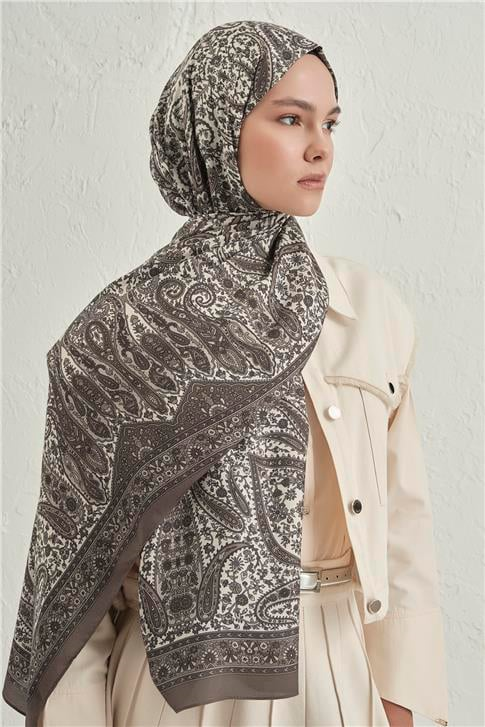 Armine Premium Pure Etnik Desen Şal 4 01