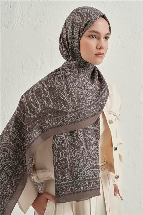 Armine Premium Pure Etnik Desen Şal 4 10