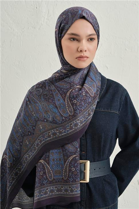 Armine Premium Pure Etnik Desen Şal 4 27