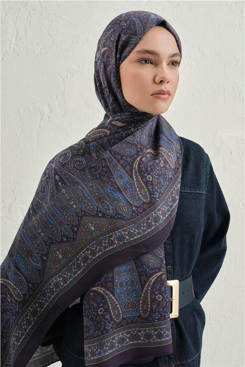 Armine Premium Pure Etnik Desen Şal 4 27