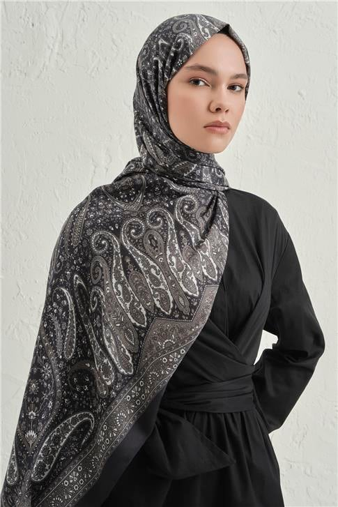 Armine Premium Pure Etnik Desen Şal 4 38