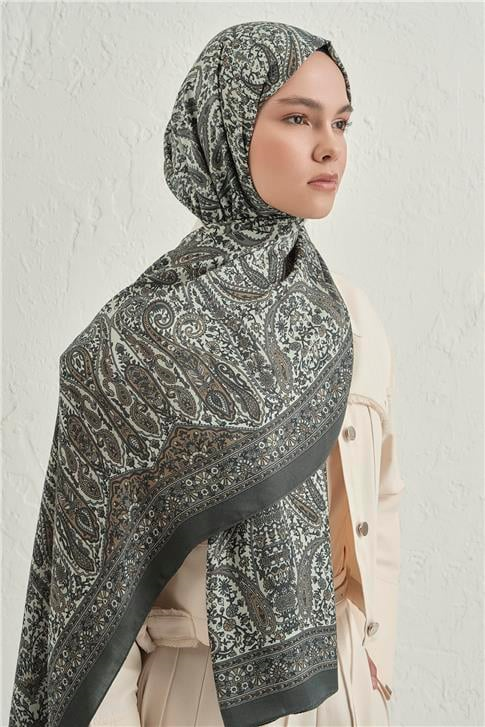 Armine Premium Pure Etnik Desen Şal 4 39
