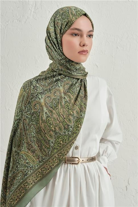 Armine Premium Pure Etnik Desen Şal 4 41