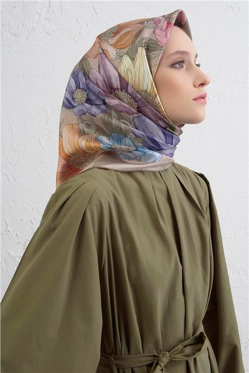 Armine Saf İpek Sura Eşarp 9403D 07
