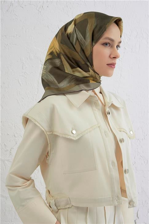 Armine Saf İpek Sura Eşarp 9413D 04