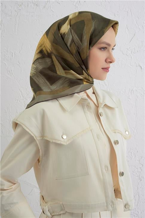 Armine Saf İpek Sura Eşarp 9413D 04