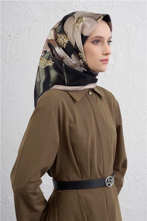 Armine Saf İpek Sura Eşarp 9414D 5