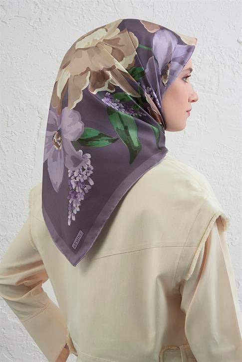 Armine Saf İpek Sura Eşarp 9414D 84