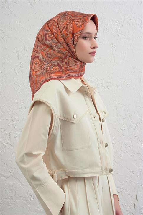 Armine Saf İpek Sura Eşarp 9421D 34