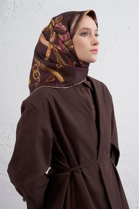 Armine Saf İpek Sura Eşarp 9422D 02