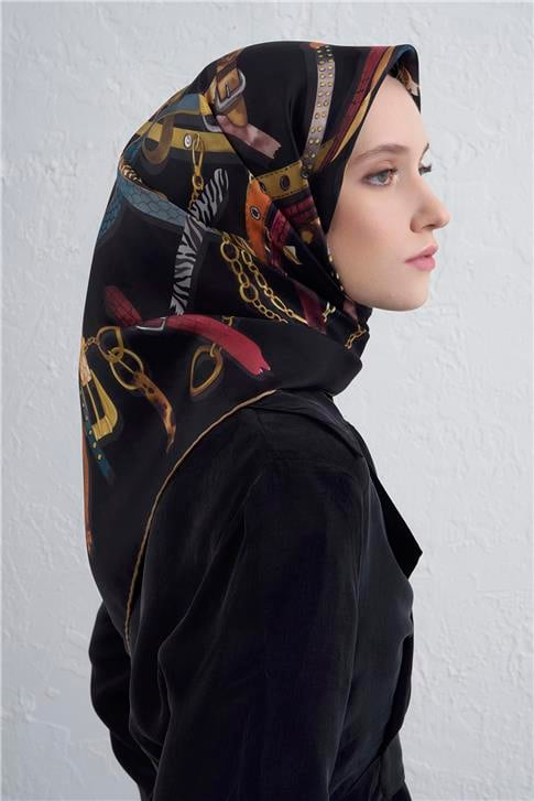 Armine Saf İpek Sura Eşarp 9422D 04