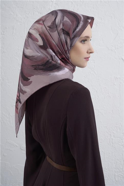 Armine Saf İpek Sura Eşarp 9423D 87