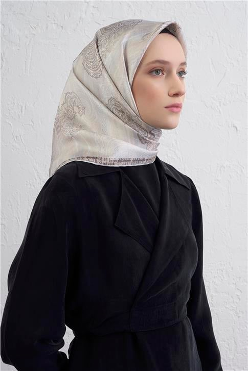 Armine Saf İpek Sura Eşarp 9428D 35