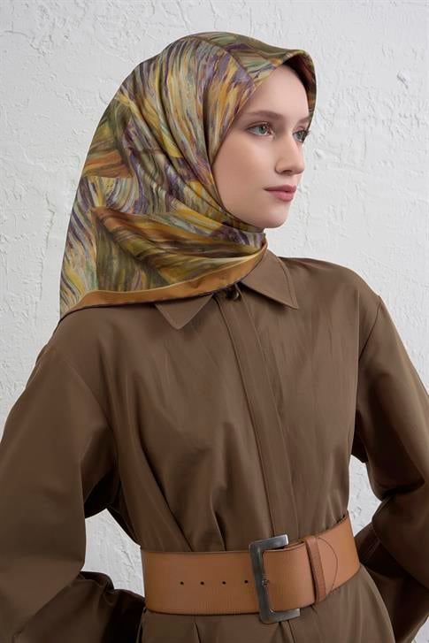 Armine Saf İpek Sura Eşarp 9430D 01