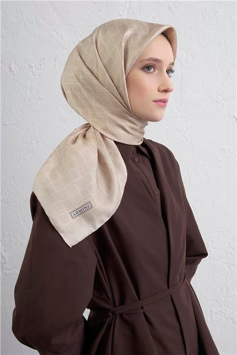 Armine Saf İpek Sura Eşarp 9438D 53