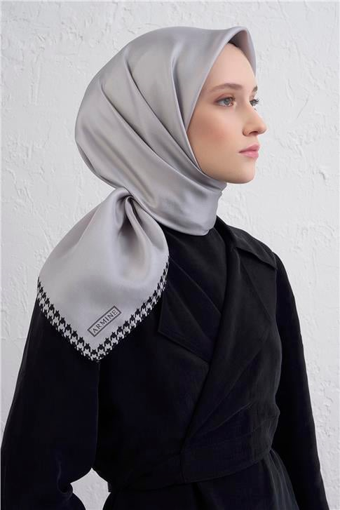 Armine Saf İpek Sura Eşarp 9443D 36