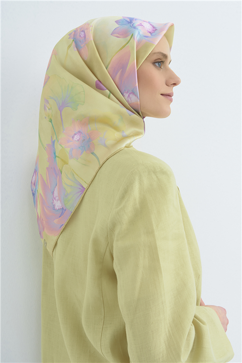 Armine Saf İpek Sura Eşarp 9505D 05
