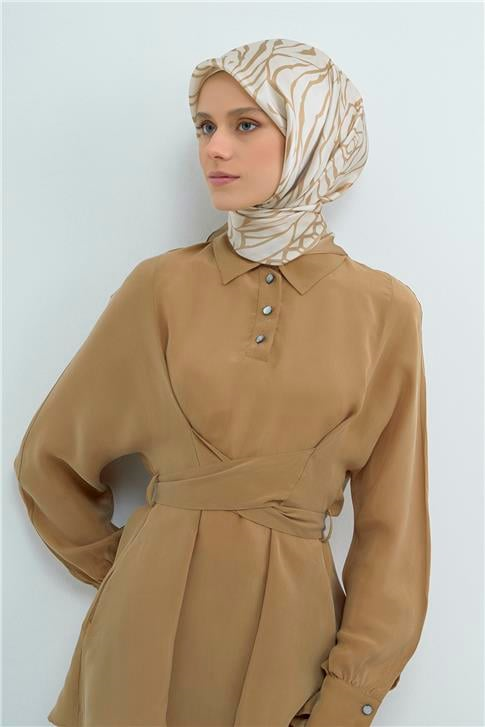 Armine Saf İpek Sura Eşarp 9511D 02