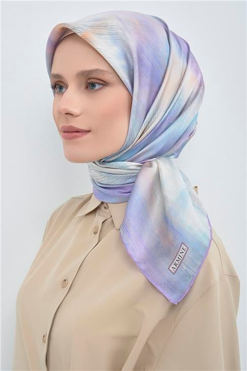 Armine Saf İpek Sura Eşarp 9513D 31