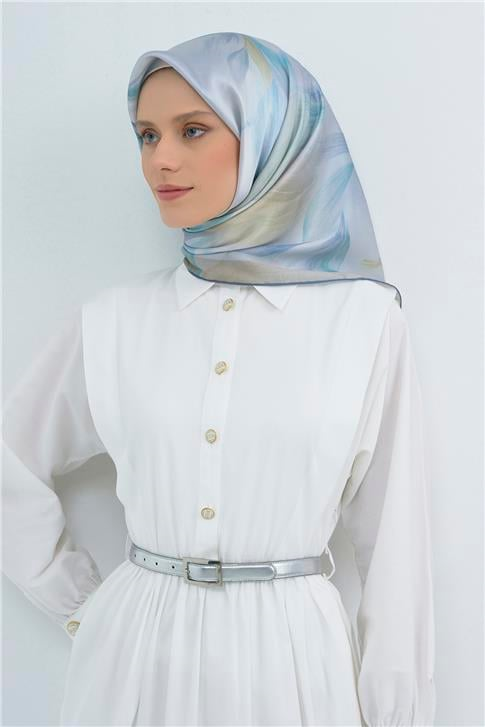 Armine Saf İpek Sura Eşarp 9519D 03