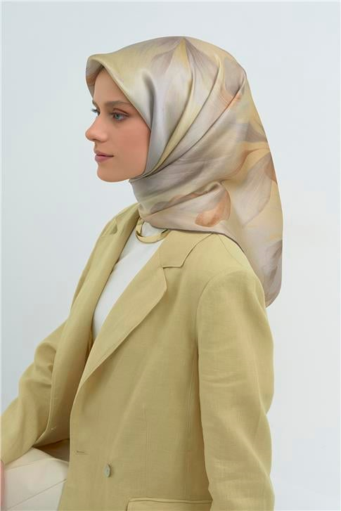 Armine Saf İpek Sura Eşarp 9519D 05