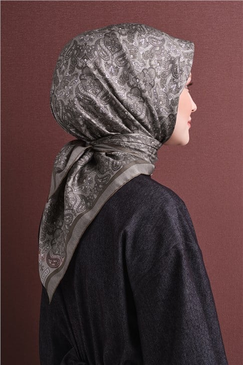 Armine Saf İpek Sura Eşarp 9609D 08