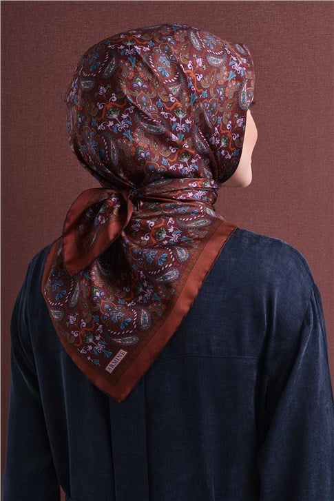 Armine Saf İpek Sura Eşarp 9609D 50