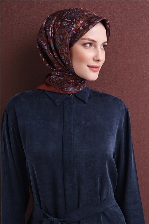 Armine Saf İpek Sura Eşarp 9609D 50