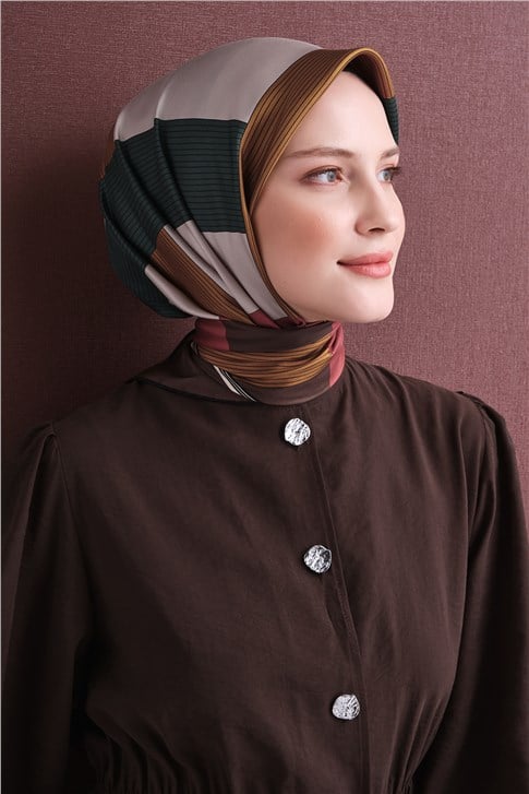 Armine Saf İpek Sura Eşarp 9610D 80