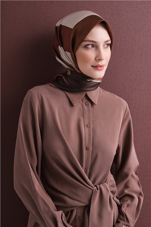 Armine Saf İpek Sura Eşarp 9610D 83